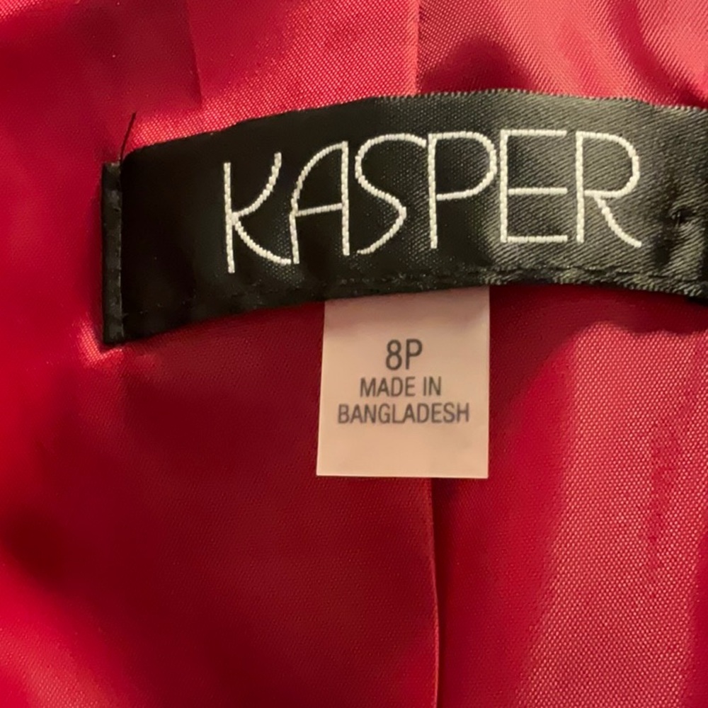 Kasper One-Button Jacket/Blazer, 8p Size - image 3